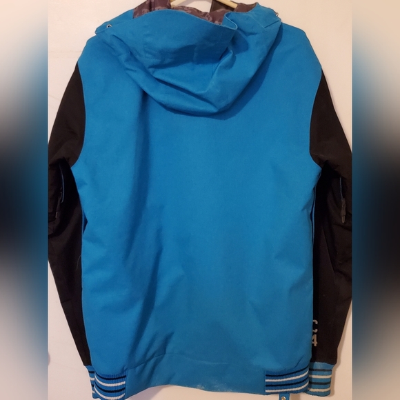 DC DCLA Methyl Blue Varsity Snowboarding Jacket - Picture 2 of 11